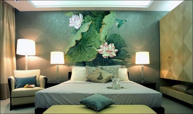 墻面彩繪藝術(shù)，室內(nèi)彩繪