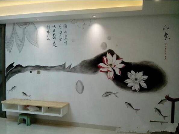 墻面彩繪藝術(shù)，室內(nèi)彩繪