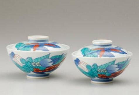 日本彩繪瓷器，彩繪圖片