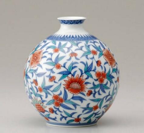 日本彩繪瓷器，彩繪圖片