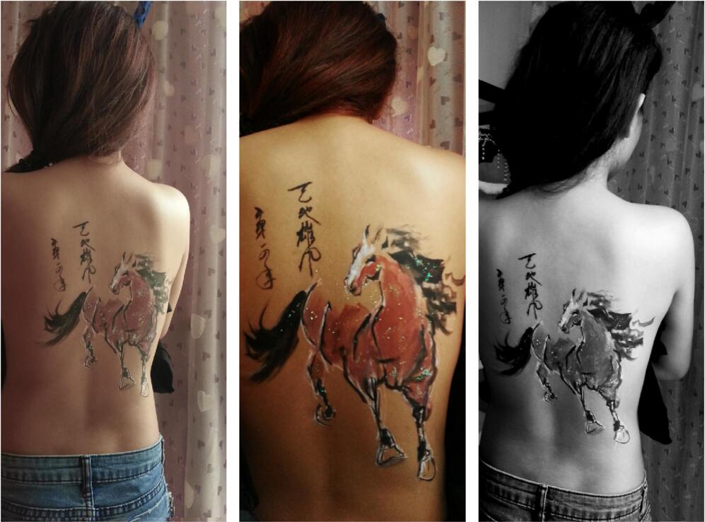 家佳樂文學(xué)人體彩繪，彩繪藝術(shù)