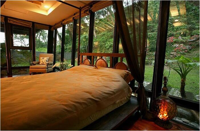 花蓮回音谷森林，民宿玻璃房民宿