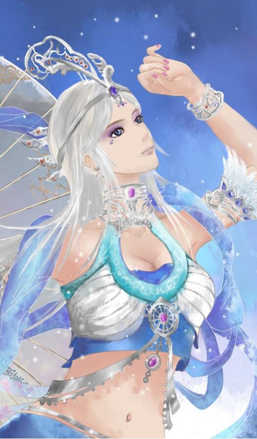 家佳樂文學國漫《秦時明月》雪女古風圖片