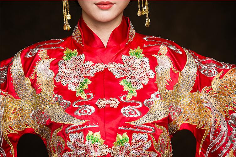 東方韻味新娘禮服家佳樂(lè)文學(xué)中式禮服