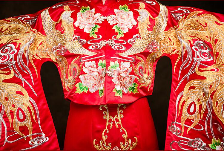 東方韻味新娘禮服家佳樂(lè)文學(xué)中式禮服