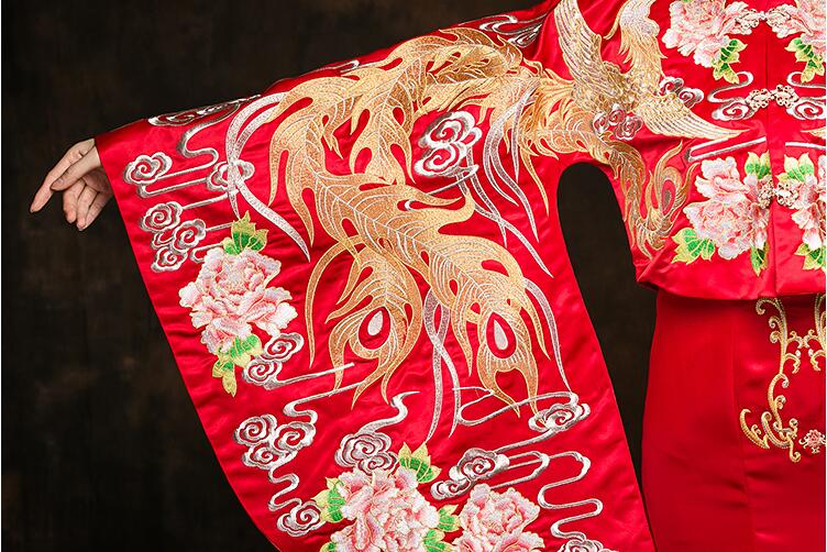 東方韻味新娘禮服家佳樂(lè)文學(xué)中式禮服