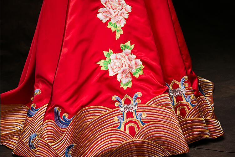 東方韻味新娘禮服家佳樂(lè)文學(xué)中式禮服