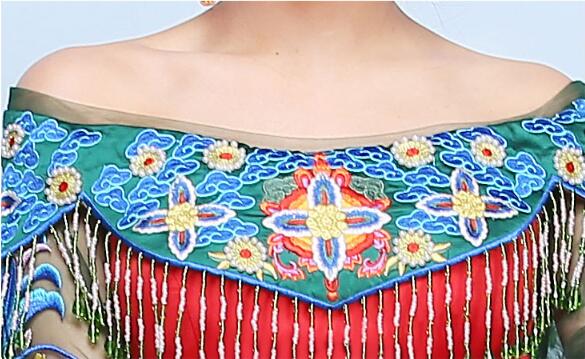 家佳樂文學(xué)刺繡新娘禮服中式婚禮禮服