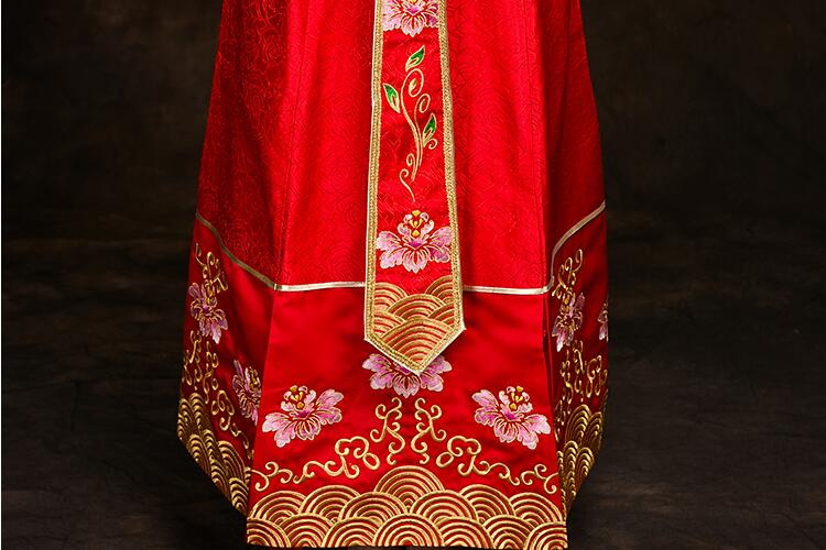 家佳樂(lè)文學(xué)秀禾服新娘禮服中式婚禮禮服