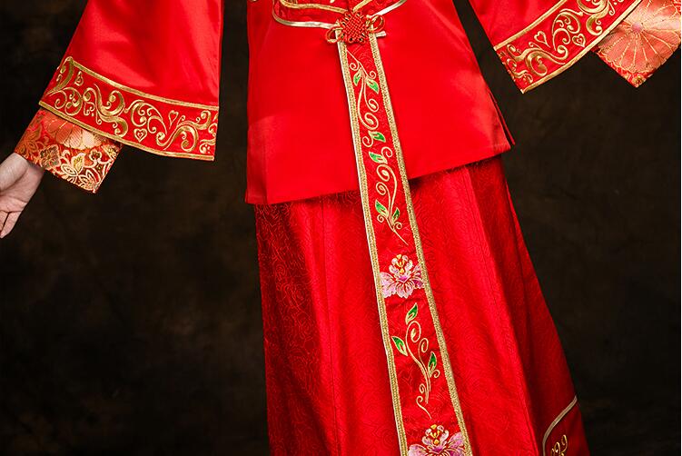 家佳樂(lè)文學(xué)秀禾服新娘禮服中式婚禮禮服