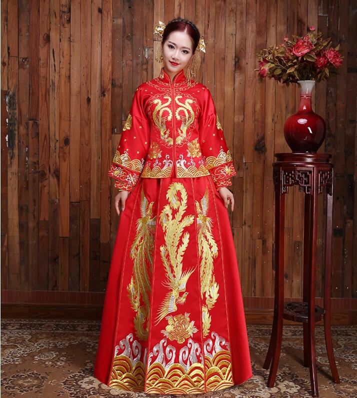 家佳樂(lè)文學(xué)秀禾服嫁衣中式禮服