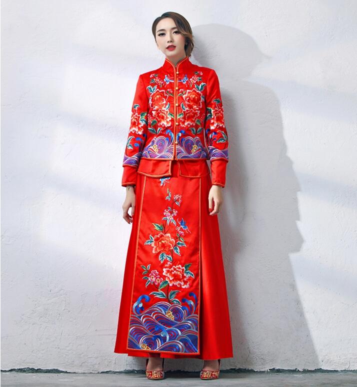 家佳樂文學秀禾服褂群中式禮服