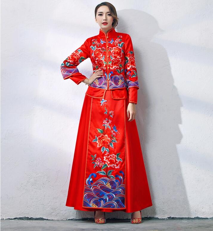 家佳樂文學秀禾服褂群中式禮服