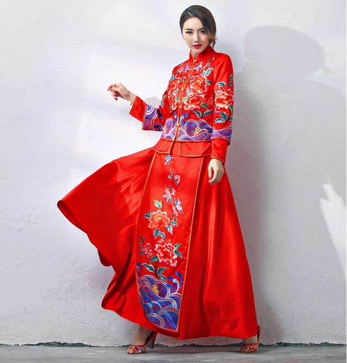 家佳樂文學秀禾服褂群中式禮服