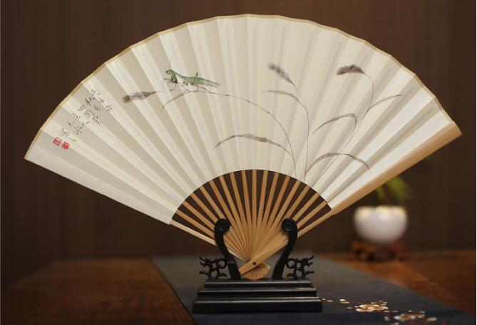 家佳樂文學(xué)玉竹折扇圖片