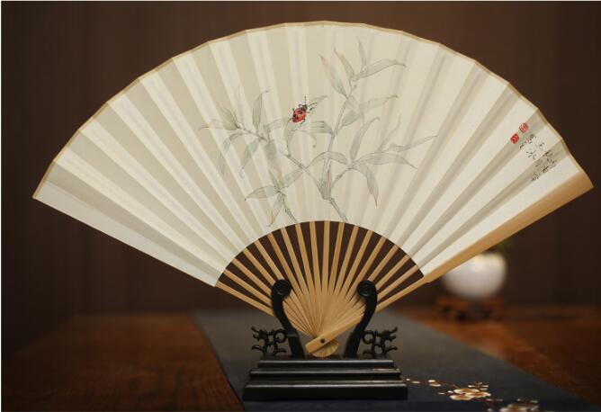 家佳樂文學(xué)玉竹折扇圖片
