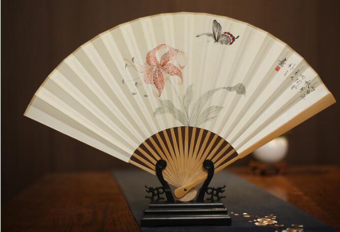 家佳樂文學(xué)玉竹折扇圖片