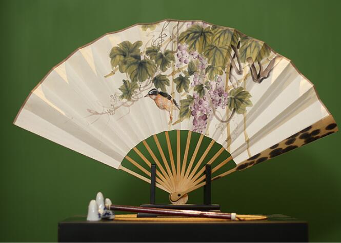 家佳樂(lè)文學(xué)手繪折扇