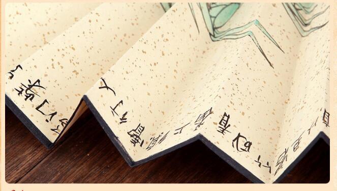 家佳樂(lè)文學(xué)紅木手繪折扇圖片