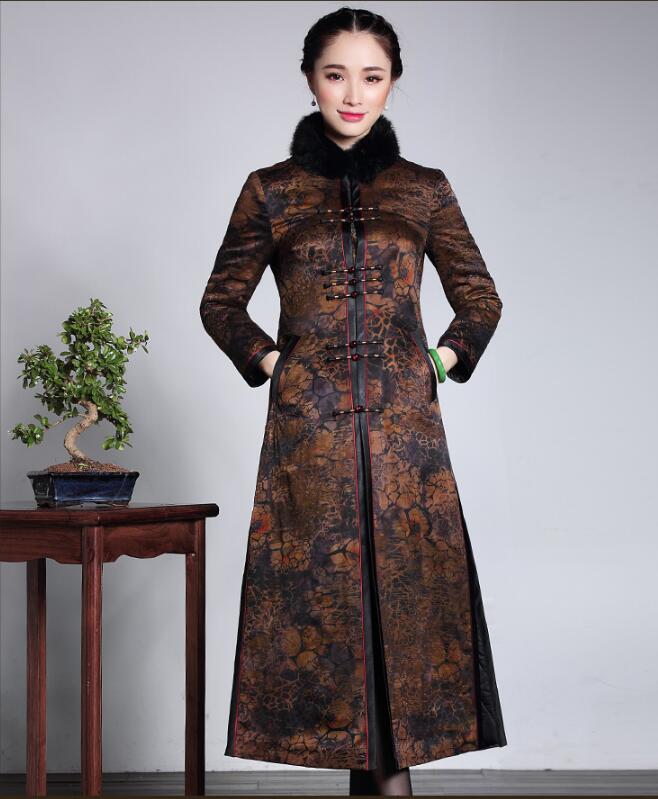 唐裝風衣改良旗袍外套