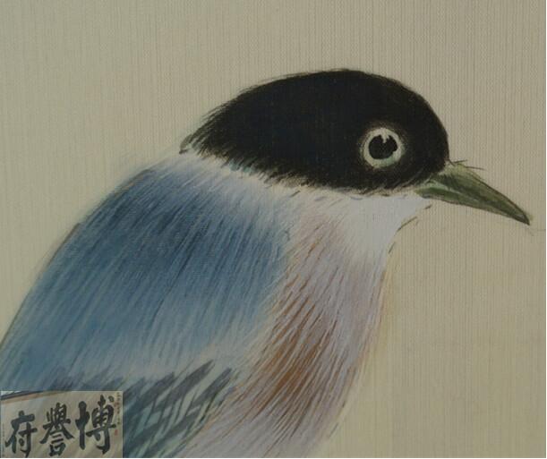 真絲雙面工筆手繪團(tuán)扇