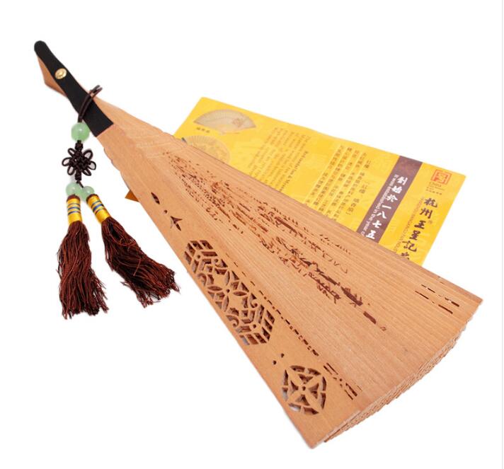 家佳樂文學紅檀香扇折扇圖片