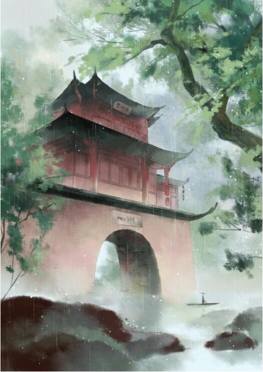 古風漫畫《遠山千霖》圖片，壁紙圖片