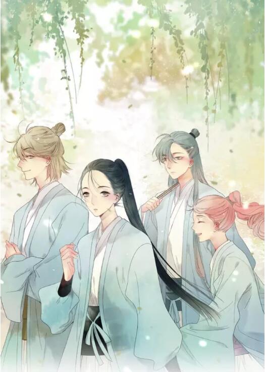 古風漫畫《遠山千霖》圖片，壁紙圖片