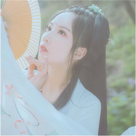 唯美真人古風(fēng)頭像，女生頭像