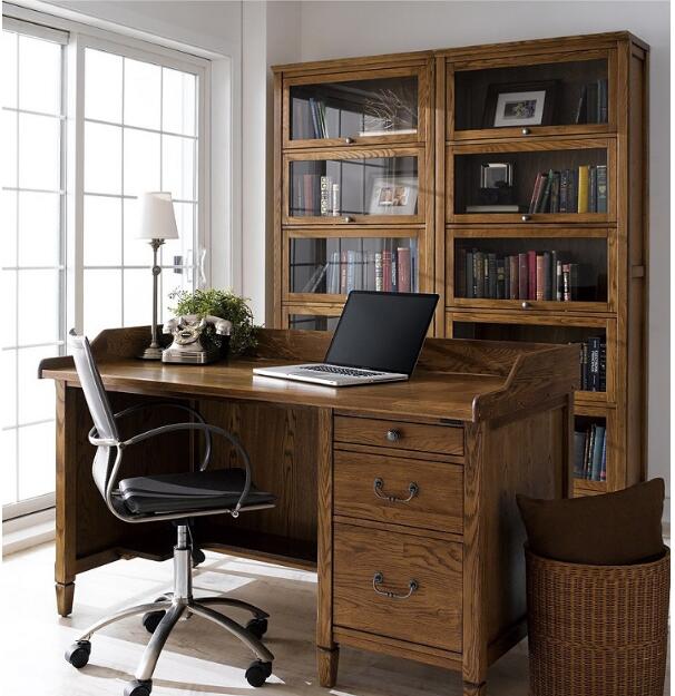 家佳樂文學水曲柳中式柜子書架