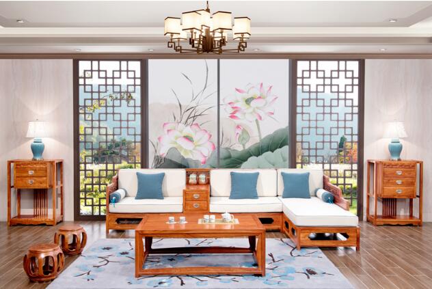 花梨木家具，中式實(shí)木玄關(guān)柜子