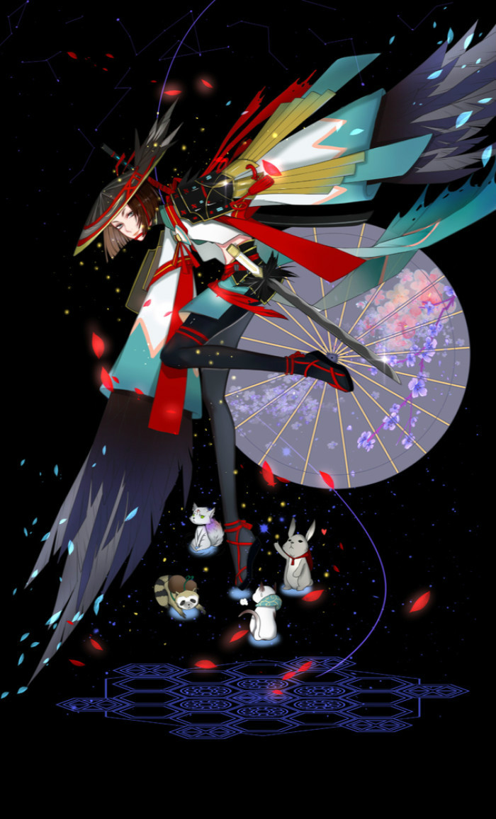 陰陽師姑獲鳥古風(fēng)圖片壁紙