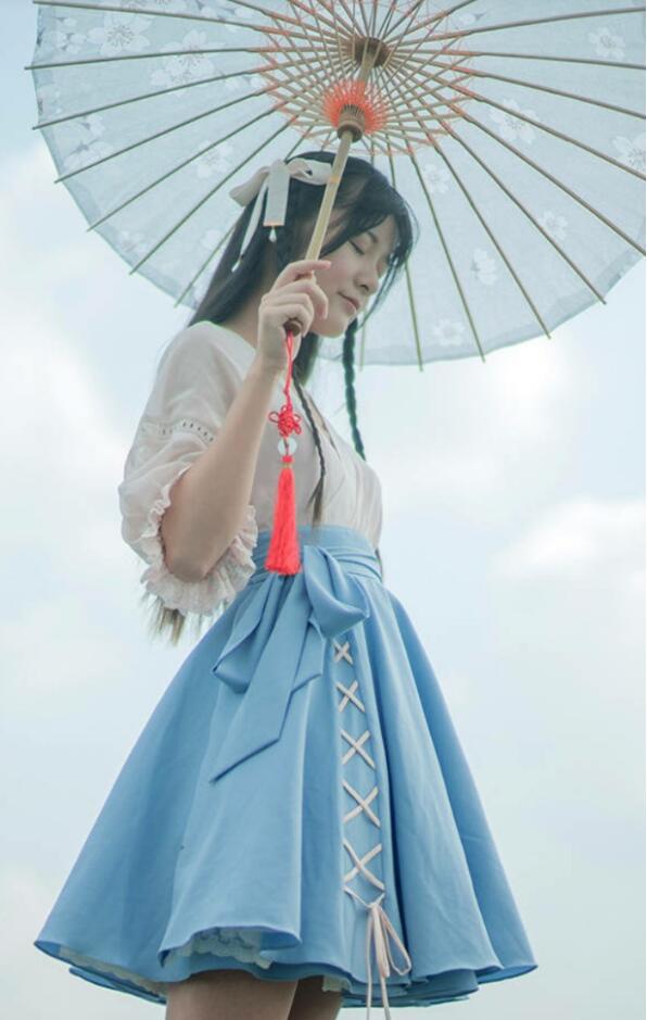 徐嬌漢服古裝圖片，家佳樂(lè)文學(xué)圖片