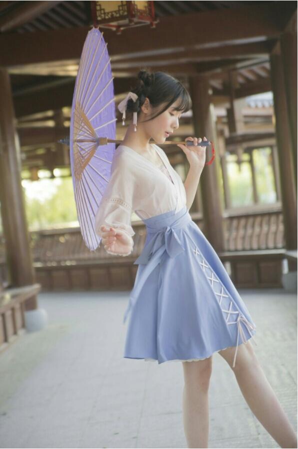 徐嬌漢服古裝圖片，家佳樂(lè)文學(xué)圖片