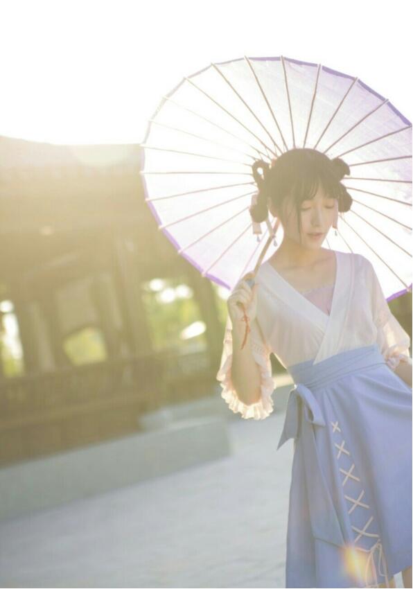 徐嬌漢服古裝圖片，家佳樂(lè)文學(xué)圖片