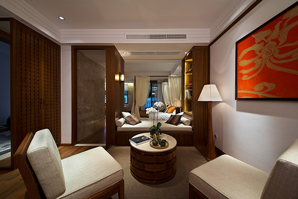 新中式裝修設計，會舍圖（一）