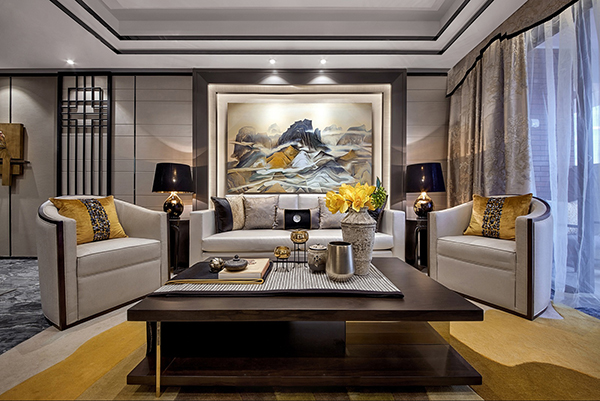 新中式裝修設(shè)計(jì)，會(huì)舍圖（二）