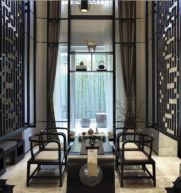 裝修設(shè)計圖，新中式裝修