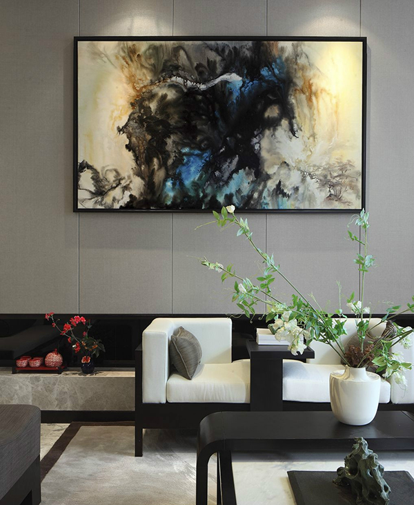 裝修設(shè)計圖，新中式裝修