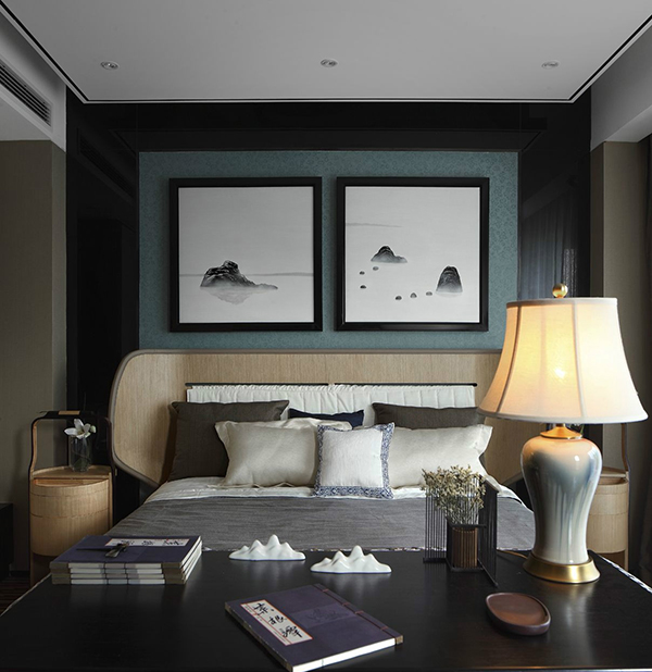 裝修設(shè)計(jì)圖，新中式裝修