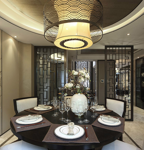 裝修設(shè)計(jì)圖，新中式裝修