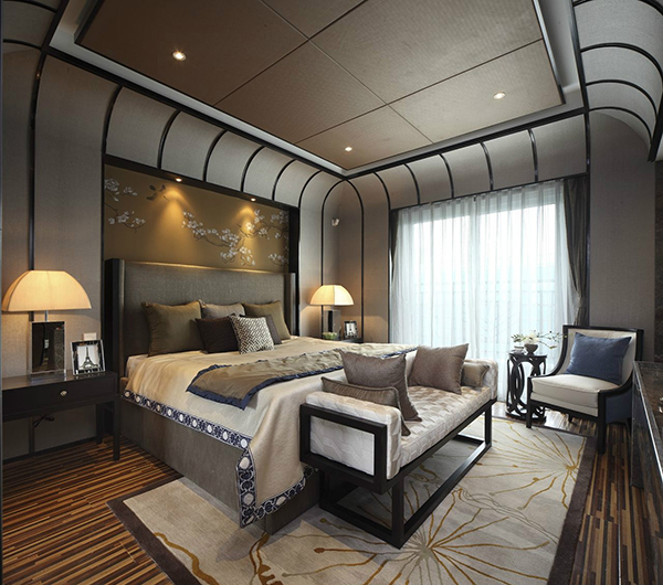 裝修設(shè)計(jì)圖，新中式裝修