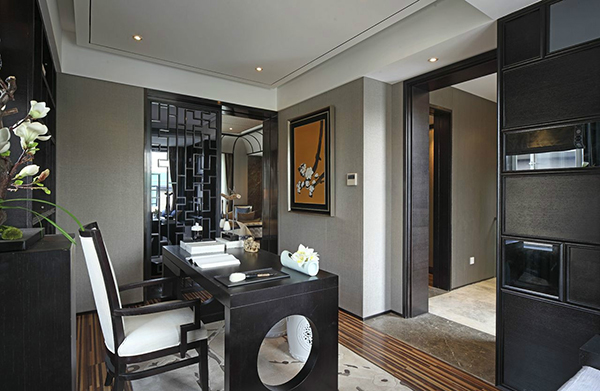 新中式室內(nèi)設計樣板圖