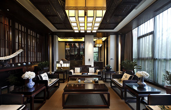 新中式裝修設(shè)計(jì)圖，會舍裝修