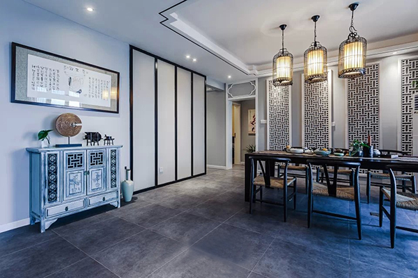 新中式房屋設(shè)計(jì)，會舍裝修設(shè)計(jì)圖