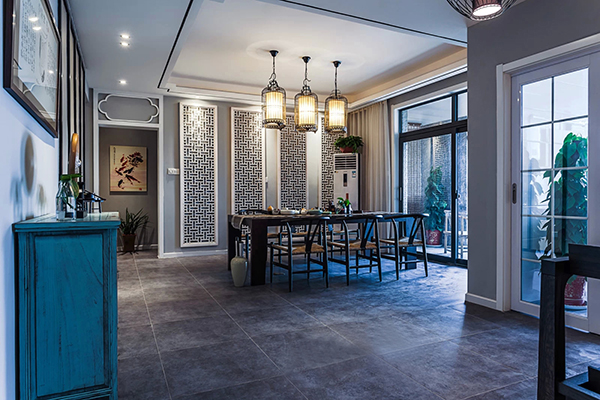 新中式房屋設(shè)計，會舍裝修設(shè)計圖