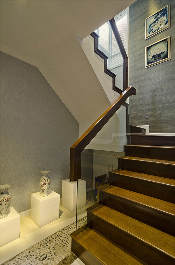 簡潔清爽的會舍新中式裝修設(shè)計