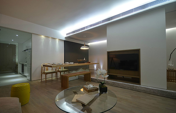 簡約風新中式裝修會舍設計圖