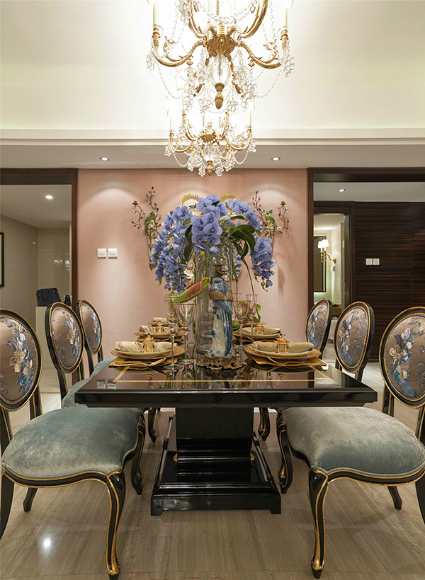 新中式裝飾風(fēng)格，會(huì)舍裝修設(shè)計(jì)