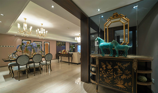 新中式裝飾風(fēng)格，會舍裝修設(shè)計(jì)